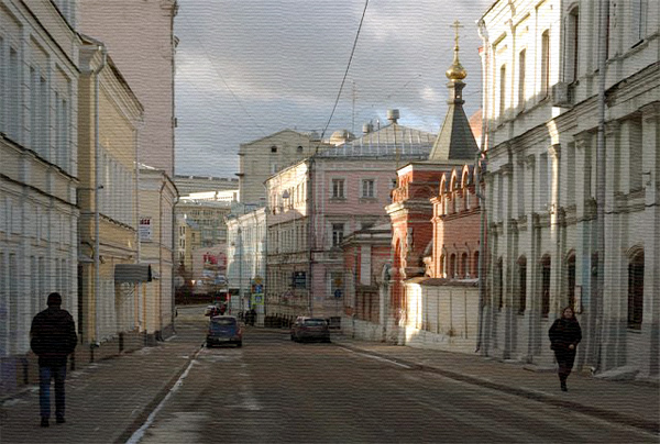 Подколокольный переулок в Москве