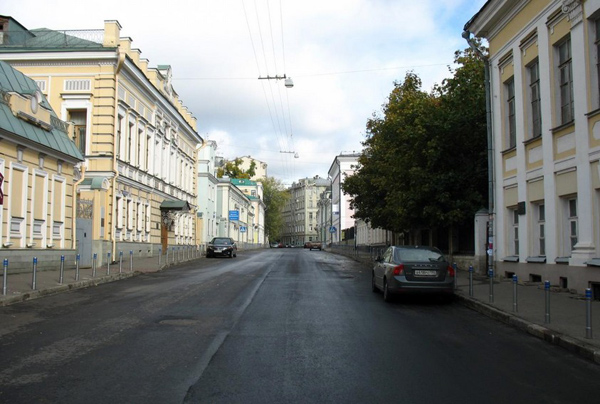 Подсосенский переулок в Москве