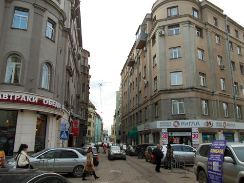 Большой Афанасьевский переулок в Москве