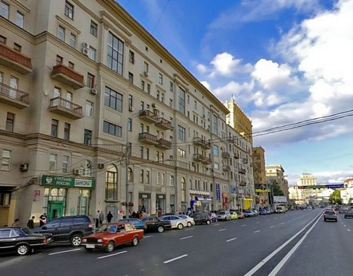 Проспект Мира в городе Москве