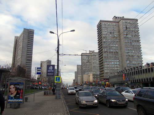 Улица Новый Арбат в Москве