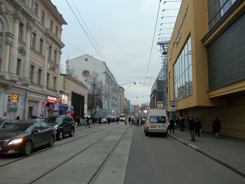Бауманская улица в Москве