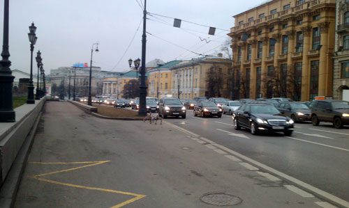 Улица Моховая в Москве
