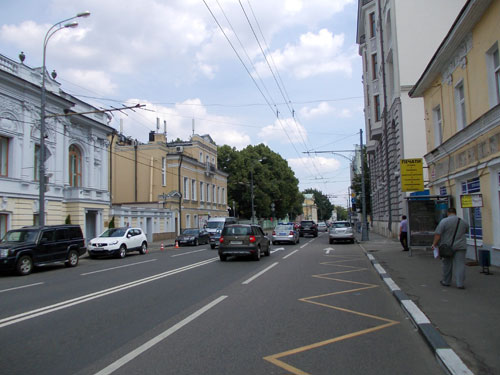 Улица Пречистенка в Москве
